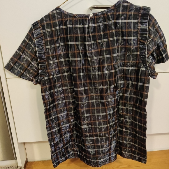 NWT LOFT New Year shimmery top - Picture 3 of 4